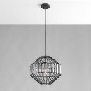 Luce Ambiente Design I-OPIUM-S1 C závesné stropné svietidlo OPIUM | 1×60W E27 | čierna