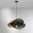 Luce Ambiente Design I-RHEI-DOT-S5060 závesné stropné svietidlo RHEI | 1×60W E27 | čierna