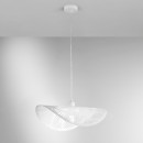 Luce Ambiente Design I-RHEI-LEAF-S50 závesné stropné svietidlo RHEI | 1×60W E27 | biela