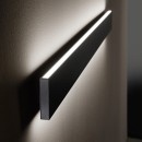 Ideal Lux 242019 LED nástenné svietidlo Linus 1x32W | 3850lm | 3000K - čierna