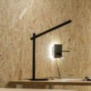 Ideal lux I289151 LED stolná lampička PIVOT | 7,5W integrovaný LED zdroj | 700lm | 3000K