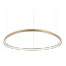 Ideal lux I307701 LED závesné stropné svietidlo GEMINI | 82W integrovaný LED zdroj | 5330lm | 3000K