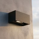 Ideal lux I328676 LED vonkajšie nástenné svietidlo ATOM | 25W integrovaný LED zdroj | 2100lm | 3000K