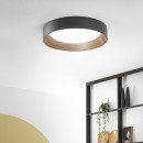 Luce Ambiente Design I-ARKA-PL50-NER LED prisadené stropné svietidlo ARKA | 36W integrovaný LED zdroj | čierna