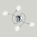 Luce Ambiente Design I-BLOG-PL4 prisadené stropné svietidlo BLOG G9 | chróm