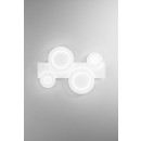 Luce Ambiente Design I-COLLAGE-PL65 LED prisadené stropné svietidlo COLLAGE | 40W integrovaný LED zdroj | biela