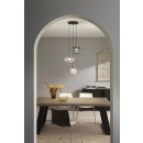 Luce Ambiente Design I-EGADI-S3 závesné stropné svietidlo EGADI E27 | čierna