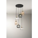 Luce Ambiente Design I-EGADI-S6 závesné stropné svietidlo EGADI E27 | čierna