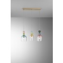 Luce Ambiente Design I-GAUDI-S3 závesné stropné svietidlo GAUDI | 3×60W E14