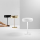 Luce Ambiente Design I-ICEMAN-L-BCO stolná lampička ICEMAN E14 | vypínač | biela