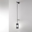 Luce Ambiente Design I-KING-AP-NERO nástenné svietidlo KING | 1×60W E27 | čierna