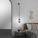 Luce Ambiente Design I-KING-AP-NERO nástenné svietidlo KING | 1×60W E27 | čierna