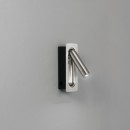 Luce Ambiente Design INC-DEFOE-NIK LED nástenné svietidlo DEFOE | 3W integrovaný LED zdroj | vypínač