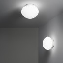 Luce Ambiente Design I-NIVES-AP17 nástenné svietidlo NIVES | 1×60W E27 | biela
