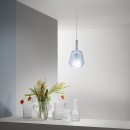 Luce Ambiente Design I-PIREX-S18-BLU závesné stropné svietidlo PIREX | 1×60W E27
