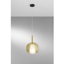Luce Ambiente Design I-PIREX-S35-ORO závesné stropné svietidlo PIREX | 1×60W E27 | zlatá