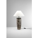 Luce Ambiente Design I-SAVANA-L stolná lampička SAVANA | 1×60W E27 | biela