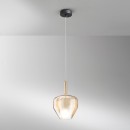 Luce Ambiente Design I-PIREX-S20-AMB závesné stropné svietidlo PIREX | 1×60W E27