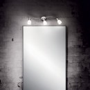 Ideal Lux 002774 prisadené stropné a nástenné svietidlo Snake 3x40W | E14 - chróm