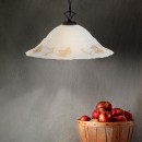 Ideal Lux 007533 závesné stropné svietidlo Foglia 1x60W | E27 - biela