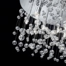 Ideal Lux 022222 prisadené stropné svietidlo Neve 8x40W | G9 - chróm