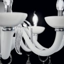 Ideal Lux 022765 závesné stropné svietidlo Windsor 6x40W | E14 - biele