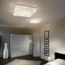 Ideal Lux 031668 prisadené stropné a nástenné svietidlo Quadro 8x40W | G9 - strieborná