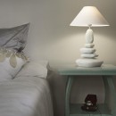 Ideal Lux 034942 stolná lampička Dolomiti Big 1x60W | E27 - béžová