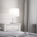 Ideal Lux 074870 stolná lampička Desiree Small 1x40W | E14 - biela