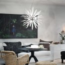 Ideal Lux 086576 závesné stropné svietidlo Corallo Bianco 8x40W | G9 - biele