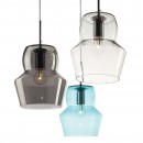 Ideal Lux 088969 závesné stropné svietidlo Zeno Big 1x60W | E27 - azúrovej