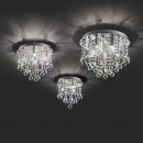 Ideal Lux 089478 prisadené stropné svietidlo Bijoux 4x40W | G9 - chróm