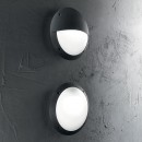 Ideal Lux 096674 vonkajšie nástenné svietidlo Lucia 1x23W | E27 | IP66 - čierne