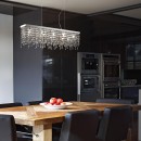 Ideal Lux 098722 závesné stropné svietidlo Giada transparente 5x40W | G9 - krištáľ