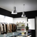 Ideal Lux 100326 závesné stropné svietidlo Hangar Alluminio 1x60W | E27 - hliník