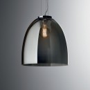  Ideal Lux 101095 závesné stropné svietidlo Eva Big Fume 1x60W | E27- šedá
