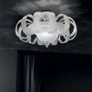 Ideal Lux 103440 prisadené stropné svietidlo Tintoretto 4x40W | E14 - strieborné