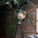 Ideal Lux 105659 reflektorové stojaca lampa Kraken 1x60Wx | E27 - čierna