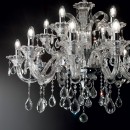 Ideal Lux 114170 závesné stropné svietidlo Colossal transparente 15x40W | E14