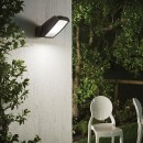 Ideal Lux 120171 vonkajšie nástenné svietidlo Germana Nero 1x23W | E27 | IP66 - čierne