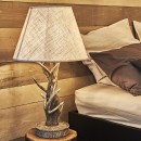 Ideal Lux 128207 stolná lampička Chalet 1x60W | E27 - béžová