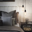  Ideal Lux 135038 závesné stropné svietidlo Klaus 1x60W | E27 - čierne