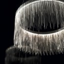 Ideal Lux 137032 LED závesné stropné svietidlo Versus 1x33,6W | 3300lm | 3000K - chróm