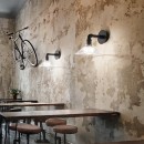 Ideal Lux 139951 nástenné svietidlo Astrid 1x60W | E27 - čierne