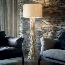 Ideal Lux 148939 stojaca lampa Driftwood 1x60W | E27