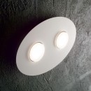 Ideal Lux 175720 nástenné svietidlo Logos 2x15W|GX53|3000K