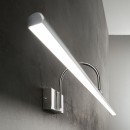 Ideal Lux 199870 LED nástenné svietidlo nad zrkadlo Bonjour 1x8W | 650lm | 3000K - chróm