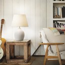 Ideal Lux 238128 stolové svietidlo Boulder 1x60W | E27 - betónový vzhľad