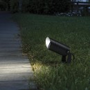Ideal Lux 245041 LED vonkajšia reflektorová lampa Starlight 1x5W | 4000K | IP68 - šedá