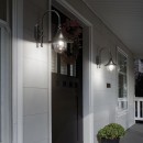 Ideal Lux 246819 záhradná nástenná lampa Cima 1x60W | E27 | IP43 - antracit